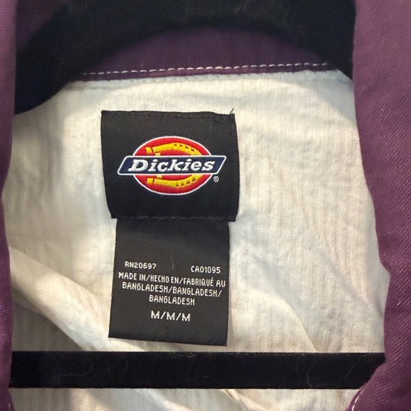 Dickies Men's Deep Purple Shirt Jacket - Picture 2 of 2
